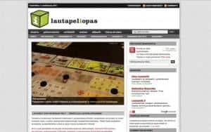 Lautapeliopas - etusivu 3.3.2010